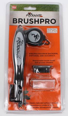 Frogger 893857001050 Brushpro Golg Club And Shoe Cleaning Tool Nip