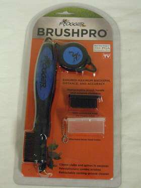 Frogger Golf 19021-19 Brushpro Club Cleaning Tool Blue New Frogger Golf 19021-19 Brushpro Club Cleaning Tool Blue New