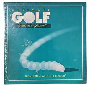Game Golf 021276018773 Ultimate Trivia Sealed Board Rare Vintage