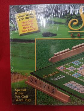 Game Golf 700304030047 Scrabble Board For Golfer Edition Factory Sealed 2000 Free Shipping