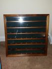 Gb49-waln Displaygifts Golf Ball Display Case Rack Cabinet With Glass Door