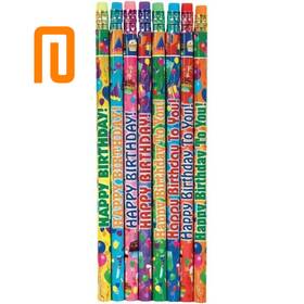 66273 Geddes Raymond Birthday Number 2 Pencils For 1 Count Pack Of 144 Assorted