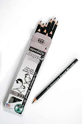Generals Layout 044974005555 Pencil Extra Black Graphite 12 Count Pack Of 1