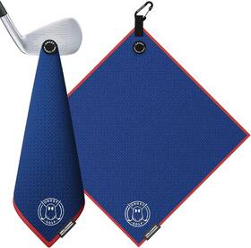 Ghost Golf 850048997554 Magnetic Towel Greenside - Premium Ultra-absorbent Blue