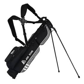 Eb-50787791700252 Golf Bag Ask Echo Weekend 2.0 Carry Up 12 Clubs To Enjoy Par 3 Sunday - Black