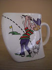 Golf Gifts Gallery Mug Humorous Hook Slice Female Golfer Vivid