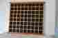 Golf72 Unbranded Golf Ball Logo Rack Wooden Wall Mount Display Holds 72 Balls