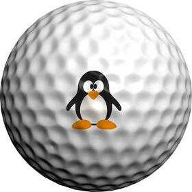 Golfdotz 855891004473 - Usga Rule Conforming Golf Ball Markers Chill Penguin