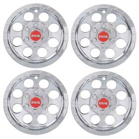 Goneparts1228-425 Goneparts 4pcs Fit For Ezgo Club Car And Yamaha Golf Cart 10 Inch Wheel Cover Hub Caps Chrome