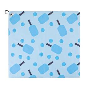 1034565 Gosknor Pickleball Towel 15x16.5 Inch Single-sided Prints Medium Blue