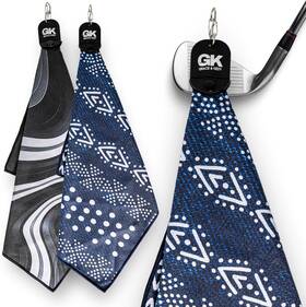 Gkgt001 Grace & Kedy And Magnetic Golf Towel For Clubs - Ultimate Medium Mixed Color