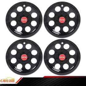 E-03etn6404abb Grandorange Black 10 Inch Wheel Cover Hub Caps Fit For Ezgo Club Car And Yamaha 4pcs Golf Cart