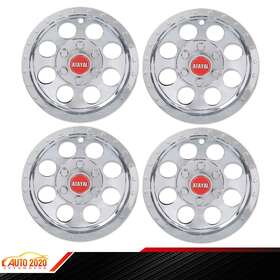 E-03etn6404asl Grandorange Fit For Ezgo Club Car And Yamaha Golf Cart 10 Inch Wheel Cover Hub Caps Silver 4pcs