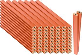 P866b Graphite Hard Lead Carpenter Pencils Bulk - 72 Count Pack Of 1 Neon Orange