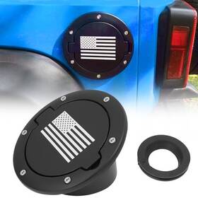 20225937 Heiher Door Gas Tank Cap Cover Fuel Filler Compatible Black - Without Lock
