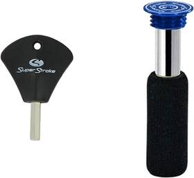 Rss162 Hireko Golf Superstroke 25g Counter Core Black / Silver Blue