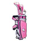 Hkg-jrset-9.12 Williams Sports Holdings Mma Holding Hello Kitty Golf Junior Set 9-12 Driver Hb Num 4 817072010048