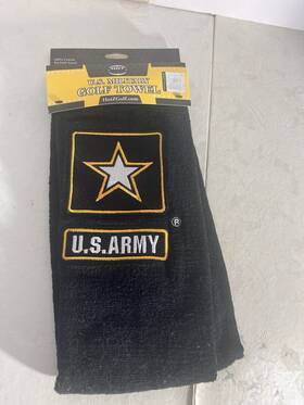 Hot Z 840254111905 New U.s. Army Military Tri-fold Golf Towel