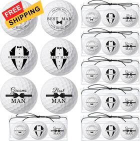 Mf-hydren-3903 Hydren Groomsmen Proposal Gifts Golf Balls Wedding Favors