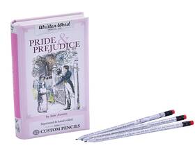 50133 Its Academic Written Word Pencil Co. Classic Story Pencils 12 Count Pack Of 1 Black