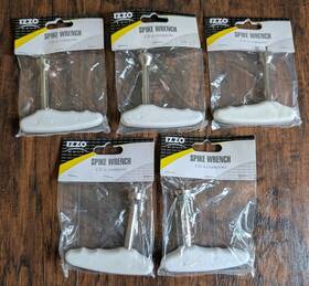 90200 Izzo Golf Lot Of 5 T Handle Shoe Spike Wrench Removal Tool Standard Spikes