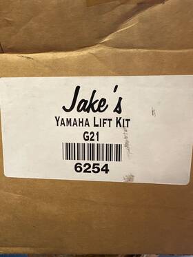 6254 Jake S Yamaha G21 A-arm Lift Kit
