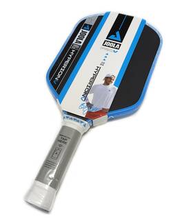 Joola 070116005837 New Ben Johns Hyperion Pro V Bolt Blue 16mm Pickleball Paddle