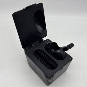 505474 Kelmar Golf Products Ball Washer And Club Head Cleaner Black Plastic Portable Mountable