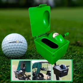 Dca103 Kelmar Golf Products Portable Ball Washer And Club Head Cleaner Green