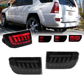 Kenrtir Ken-rb-430b For 2003-2005 Toyota 4runner 2002-2009 Land Cruiser Prado 120 Rear Bu