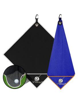 Keruike 750027621404 Magnetic Golf Towel 2 Pack 20 Inch X Inches Black&blue 2pack