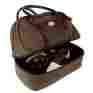 Kg4000 Sovran Sovrano Double-decker Brown Luxurious Novohyde Travel Golf Bag