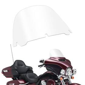 Kiawnia Windscreen14clear 14 Inch Clear Windshield For Harley Flhx Flhtk Tri Glide 14-23