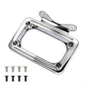 Koondheend 3157 Curved License Plate Holder Frame Fits For 2010-2025 Harley Davidson Tourin
