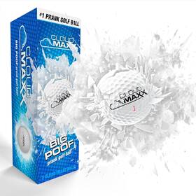 Laughing Smith 196852660452 Prank Golf Balls - Funny Exploding Ball Trick Gag White