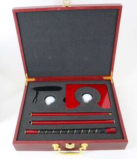 703-00-505 Legacy Picnic Time Ace 5 Piece Travel Putting Set Executive Putter