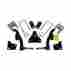 Lift-207g Jake S Jakes 6 Spindle Lift Kit For E-z-go Rxv Gas 08