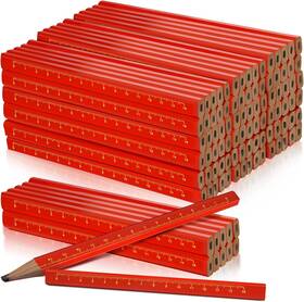 Pencils78 Ljlgszy 100 Pcs Heavy Duty Octagonal Hard Black 1 Count Pack Of