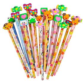 Junioo-us-dd172m1p1 Lokipa 24pcs Fun Cute Pencils Assorted 1 Count Pack Of 24 Colors