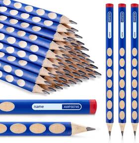 Awp30744 M&g 50 Pcs Triangular Pencils For Kids 1 Count Pack Of Black