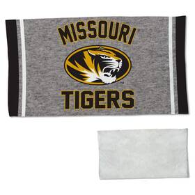 A0043119 Mcarthur Missouri Tigers Workout Exercise Towel Large Yellow