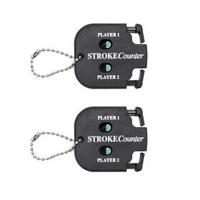 Y-zs-11-b68 Medsuo 2pcs Golf Score Indicator 2 Player Stroke Counter Clicker Portable