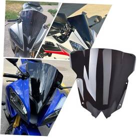 Yzf-r6 Midimttop Md0738 Motorcycle Double Bubble Windscreen Windshield Front Fairing Screen