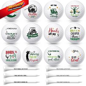 Miniinflat-hjsh-1665 Miniinflat 18 Pcs Funny 1.7 Inches Balls 3.3 Tees Mainly White