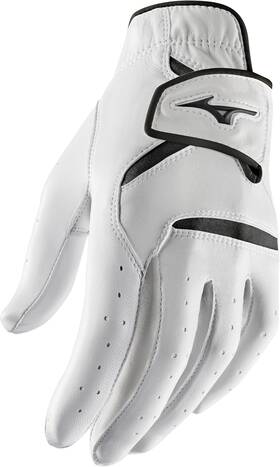 Mizuno 049565302716 New Jpx Golf Glove White/black Mens Large L