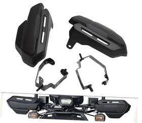 Mk-handguard-zuma125-2022 Mokuo Mototcycle Handgrip Covers Hand Protector Fit For 2022 2023 Yamaha Black