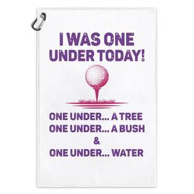 Ugt049 Msticey I Was One Under Today Funny Printed 23.5x15.5 White-purple-pink Ugt049 Msticey I Was One Under Today Funny Printed 23.5x15.5 White-purple-pink