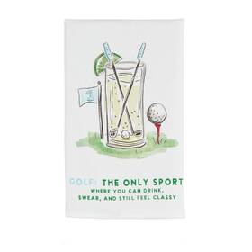 42170179g Mud Pie Golf Only Pro Shop Towel 26 Inch X 16 1/2 16.5 42170179g Mud Pie Golf Only Pro Shop Towel 26 Inch X 16 1/2 16.5