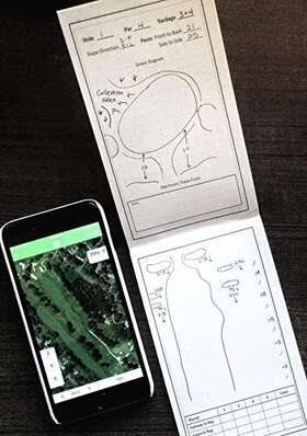 My Caddie Pro 862371000207 Yardage Books Diy White