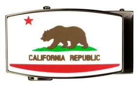 Nexbelt 811685020432 New Classic Series Aston California Republic Golf Belt Buckle